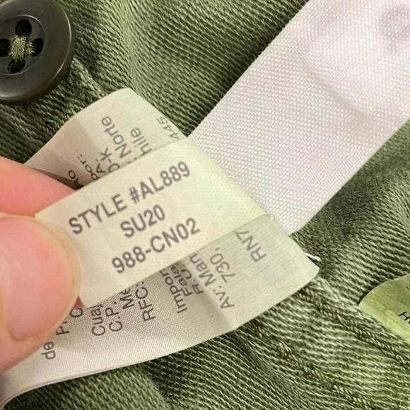 Madewell Claremont Drawstring Jacket AL889 Size XS cotton - Picture 9 of 13